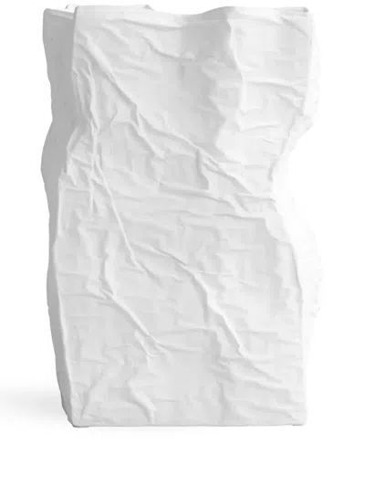 101 Copenhagen Large Kami Ceramic Vase (49.5cm X 35cm) In White
