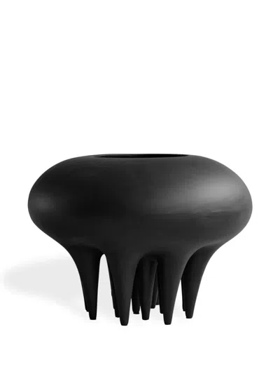 101 Copenhagen Large Medusa Vase (26cm X 35cm) In Black