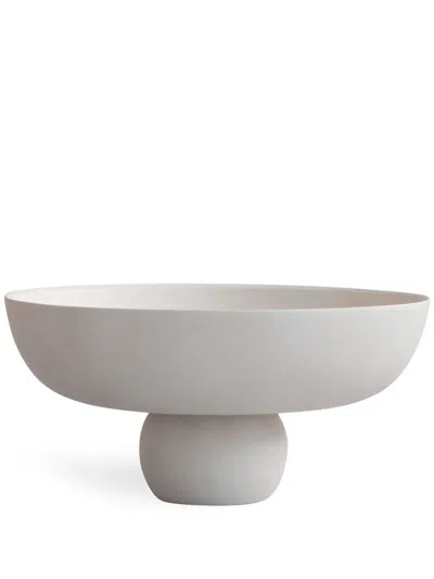 101 Copenhagen Medium Baburu Ceramic Bowl (15cm X 30cm) In White