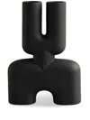 101 Copenhagen Medium Cobra Double Vase In Black