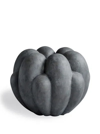 101 Copenhagen Mini Bloom Vase (27cm X 35cm) In Gray