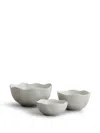 101 Copenhagen Native Bowl Set (set Of Three) In 中性色