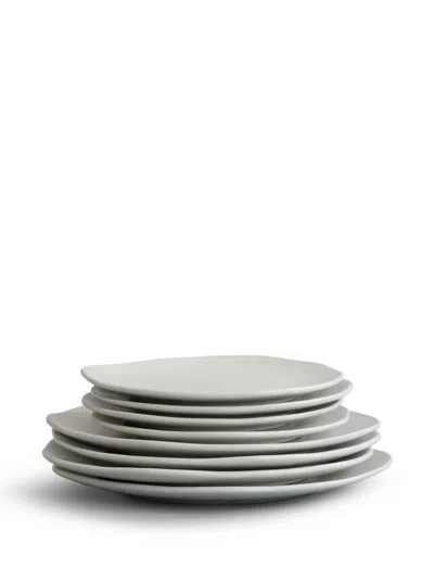 101 Copenhagen Native Plate Set (four-person Setting) In 中性色