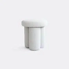 101 Copenhagen Shearling Big Foot Stool In Off White