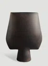 101 Copenhagen Sphere Square Big Vase In Brown