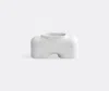101 Copenhagen Cobra Fat Medium Vase In Bubble White