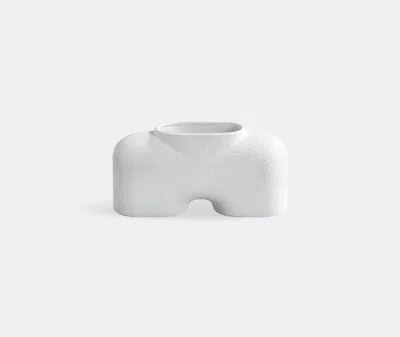 101 Copenhagen Cobra Fat Medium Vase In White