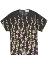 GUCCI CLIMBING ROSES PRINT SILK TOP,485449ZJQ2912473047