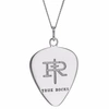 TRUE ROCKS MINI STERLING SILVER PLECTRUM PENDANT