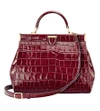 ASPINAL OF LONDON Florence small embossed leather handbag
