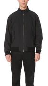 BARACUTA G9 MODERN CLASSIC JACKET BLACK,BARAC30000