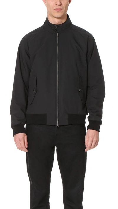 BARACUTA G9 MODERN CLASSIC JACKET BLACK,BARAC30000