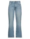 10.11 Studios Woman Denim Pants Blue Size 29 Cotton In Blue