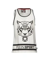 PLEIN SPORT Tank top,12090034LI 8