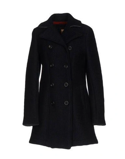 Route Des Garden Coat In Dark Blue