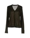 Roberto Collina Cardigans In Dark Green