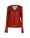 Roberto Collina Cardigan In Brick Red