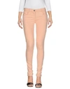 PATRIZIA PEPE PATRIZIA PEPE WOMAN JEANS APRICOT SIZE 27 COTTON, POLYESTER, ELASTANE,42623873MC 4