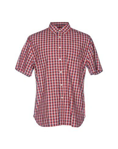 Grayers Checked Shirt In Red