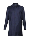 KIRED KIRED MAN OVERCOAT MIDNIGHT BLUE SIZE 40 CASHMERE,41738175FO 3