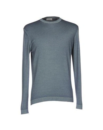 Authentic Original Vintage Style Jumpers In Slate Blue