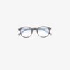Saint Laurent Eyewear Round Frame Optical Glasses - Grey In Grey