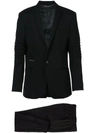 PHILIPP PLEIN RIBBED SLEEVE SUIT WITH JOGGER PANT,MRF0278PTE003N12446679