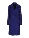 Weili Zheng Coats In Bright Blue