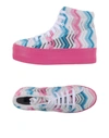 JC PLAY BY JEFFREY CAMPBELL JC PLAY BY JEFFREY CAMPBELL WOMAN SNEAKERS WHITE SIZE 5 TEXTILE FIBERS,11126196LF 9