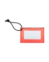 MINI MINI PERRET SCHAAD X MINI WOMAN HANDBAG CORAL SIZE - SOFT LEATHER, POLYAMIDE,45378005TU 1