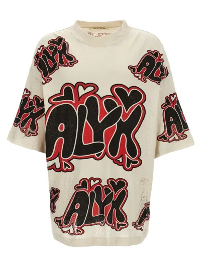 1017 Alyx 9 Sm Needle T-shirt In Neutral