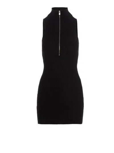 1017 Alyx 9 Sm Ribbed Knit Dress Dresses In Black