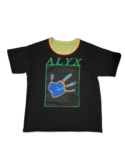 Pre-owned 1017 Alyx 9sm X Alyx 1017 Alyx 9sm Reversible X-ray/light Keeper T Shirt In Green