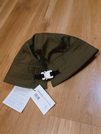 Pre-owned 1017 Alyx 9sm X Alyx Dswt 1017 Alyx 9sm Buckle Bucket Hat Cap Military Green