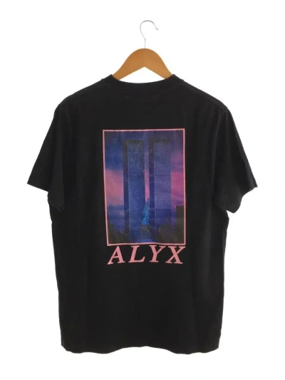 Pre-owned 1017 Alyx 9sm X Alyx Statue Of Liberty Logo Tee In Black