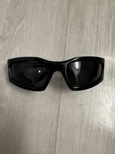 Pre-owned 1017 Alyx 9sm X Alyx Tectonic Sunglasses In Black