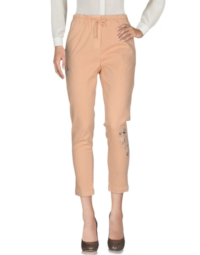 Myths Casual Trousers In Apricot