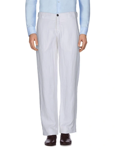 Hannes Roether Casual Trousers In White