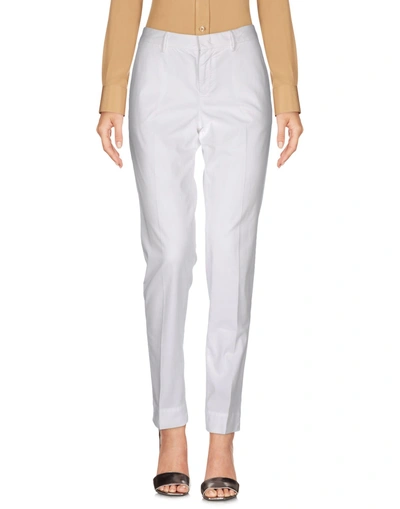 Pt0w Casual Trousers In White