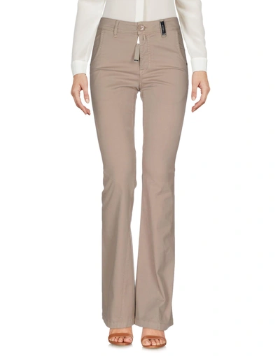 High Casual Trousers In Sand