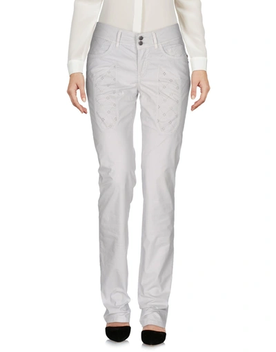 Jeckerson Casual Trousers In Light Grey