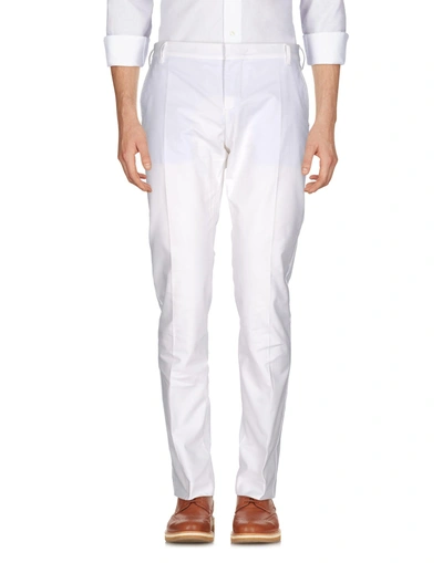 Entre Amis Trousers In White