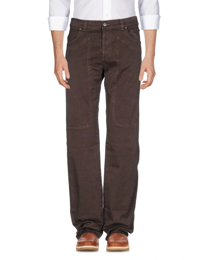 Jeckerson Casual Trousers In Dark Brown