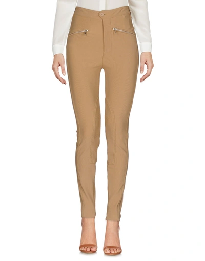 Dondup Trousers In Camel