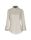 AQUASCUTUM Solid color shirts & blouses,38631258PX 3