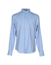 ALESSANDRO GHERARDI Solid color shirt,38647121RH 8