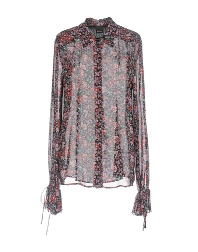 Pinko Floral Shirts & Blouses In Pink