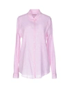 MASSIMO ALBA Floral shirts & blouses,38609546AP 7
