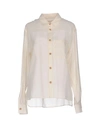 SIMON MILLER Solid color shirts & blouses,38667859TD 1