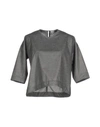 Jijil Blouses In Grey